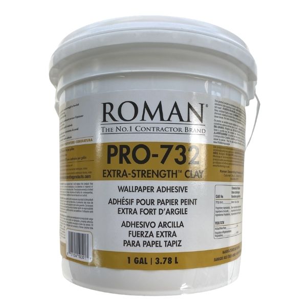 Roman PRO-880 Ultra Clear Strippable Wallpaper Paste 32 oz