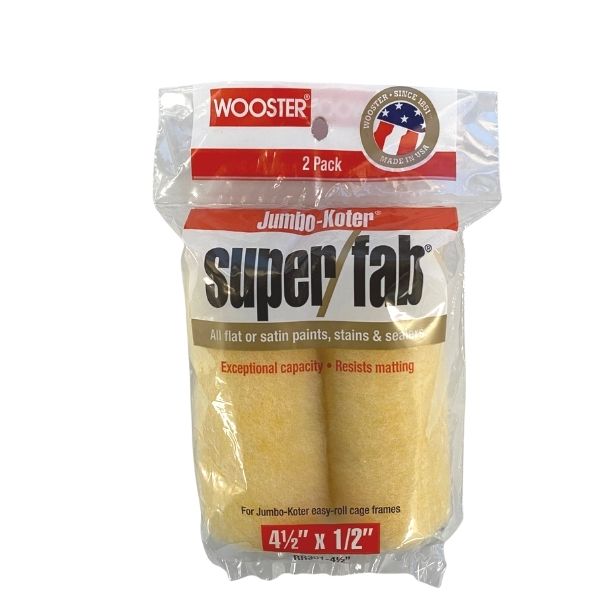 Wooster Super Fab 1/2" Roller Twin Pack