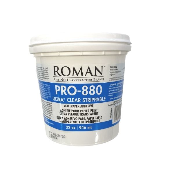 Roman Pro-880 Clear Wallcovering Adhesive