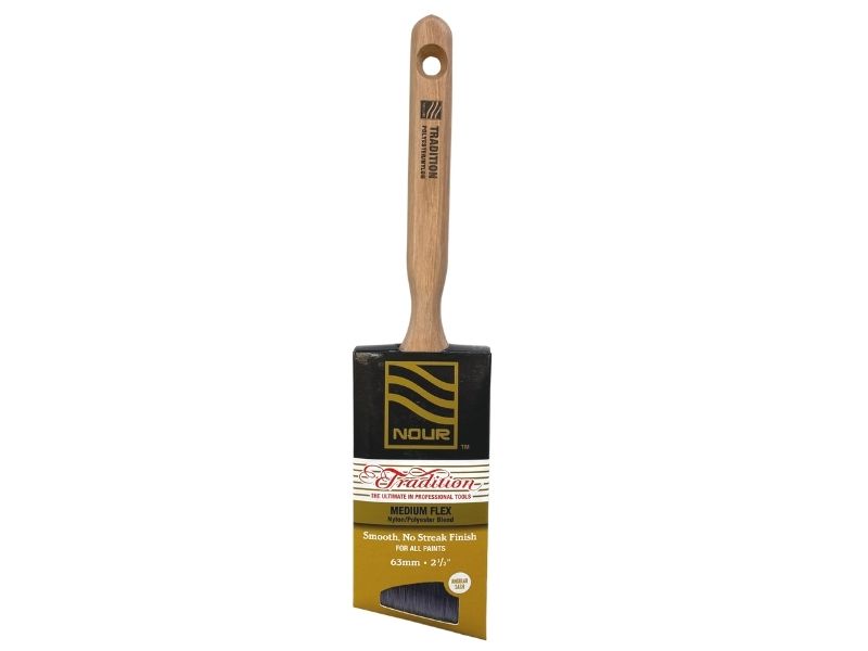 Nour Tradition 2.5" Angle Sash Brush