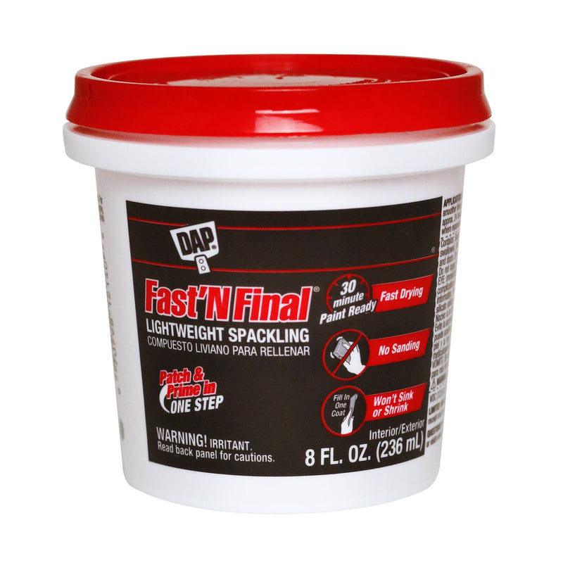 Dap Fast'N Final Interior/Exterior Spackle