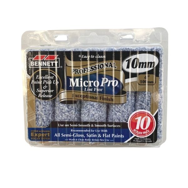 Bennett MicroPro 4" Roller 10 Pack